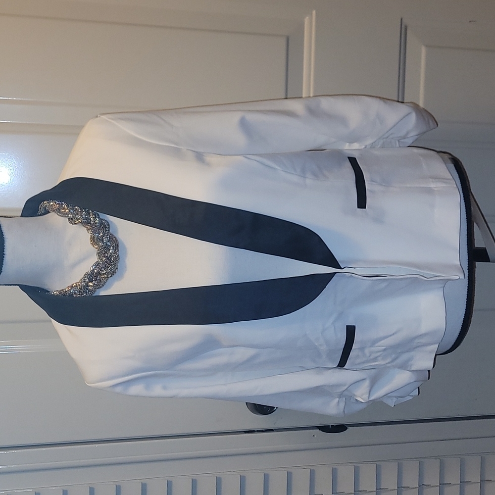 White blazer
